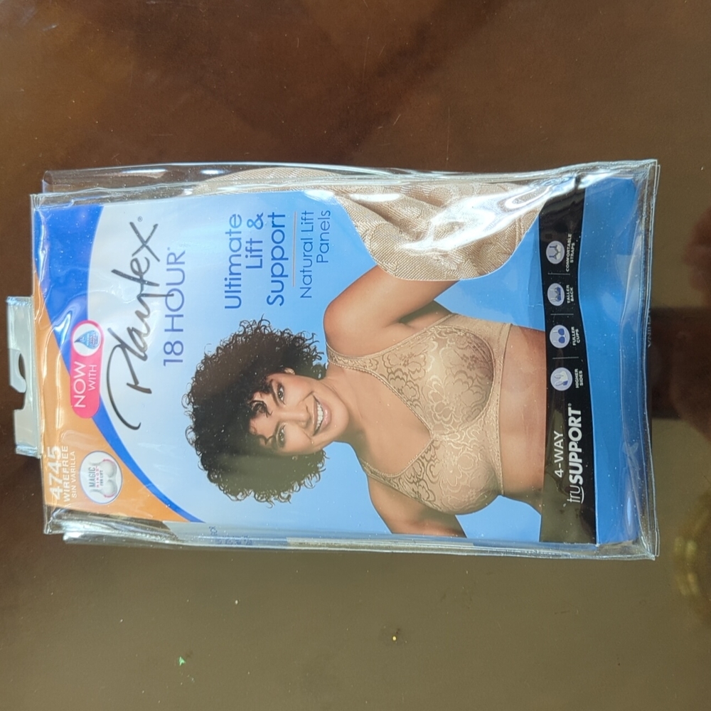 Playtex 18-hr ultimate lift & support bra size 44B